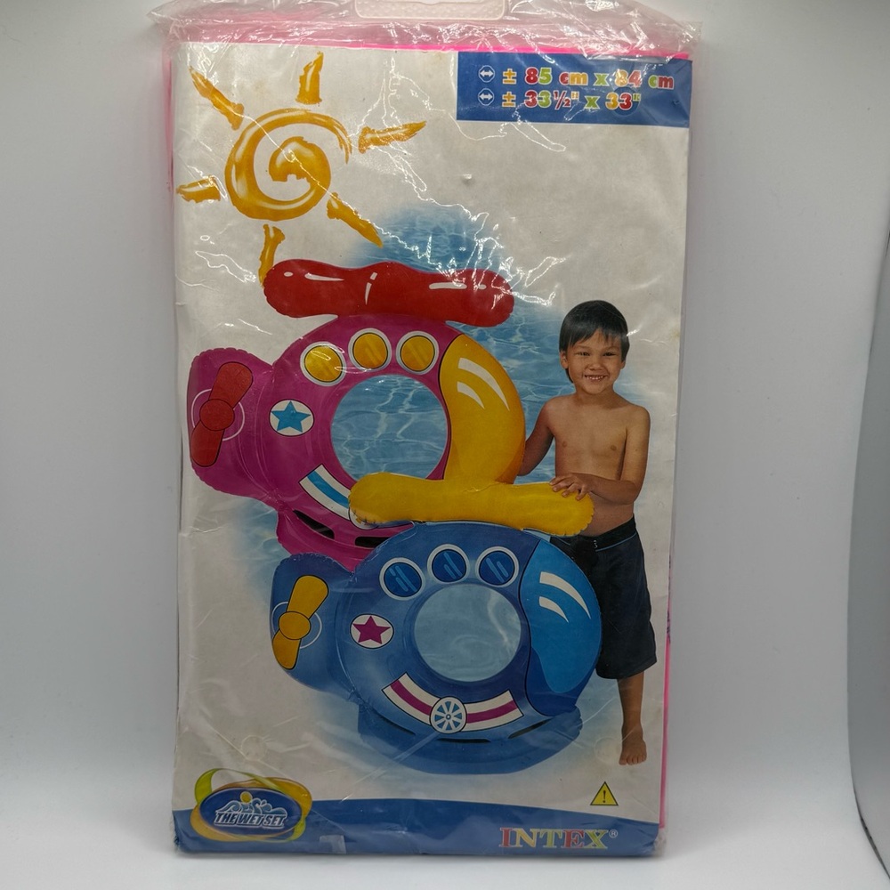 Intex 2002 Inflatable Pool Float Helicopter New in Package